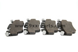 1 set of brake pads for
disk brake