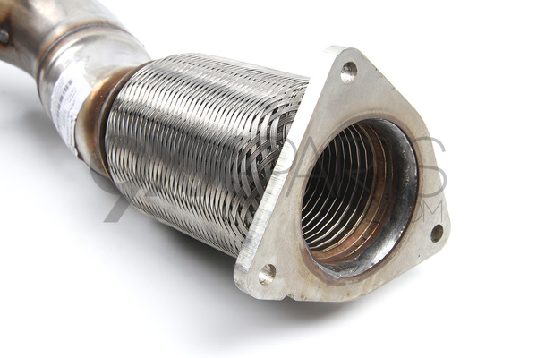 Exhaust pipe with catalyst