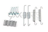 1 set fastening parts for
brake shoes