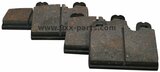 1 set of brake pads for
disk brake