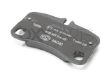1 set of brake pads for
disk brake