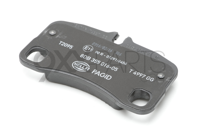 1 set of brake pads for
disk brake