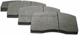 1 set of brake pads for
disk brake